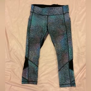 Multi color lululemon crop legging